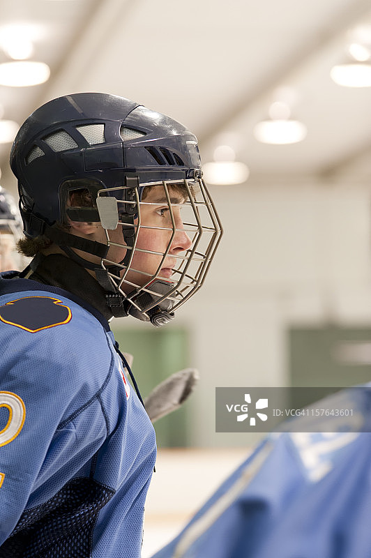 冰球运动员图片素材