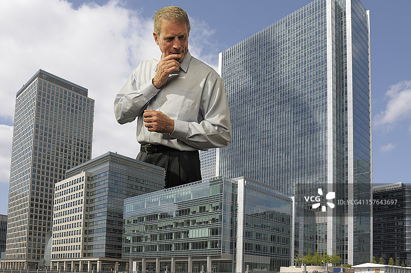 年长的商人图片素材