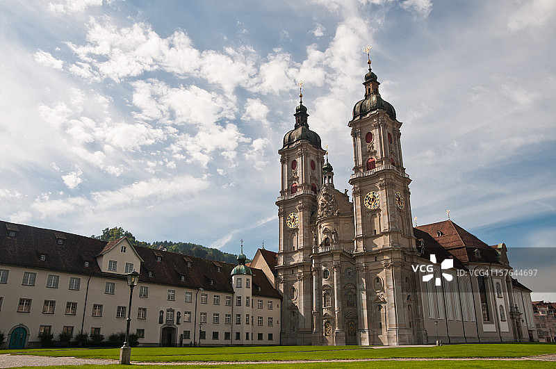 瑞士圣加仑修道院图片素材