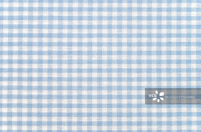 蓝白相间方格布图片素材