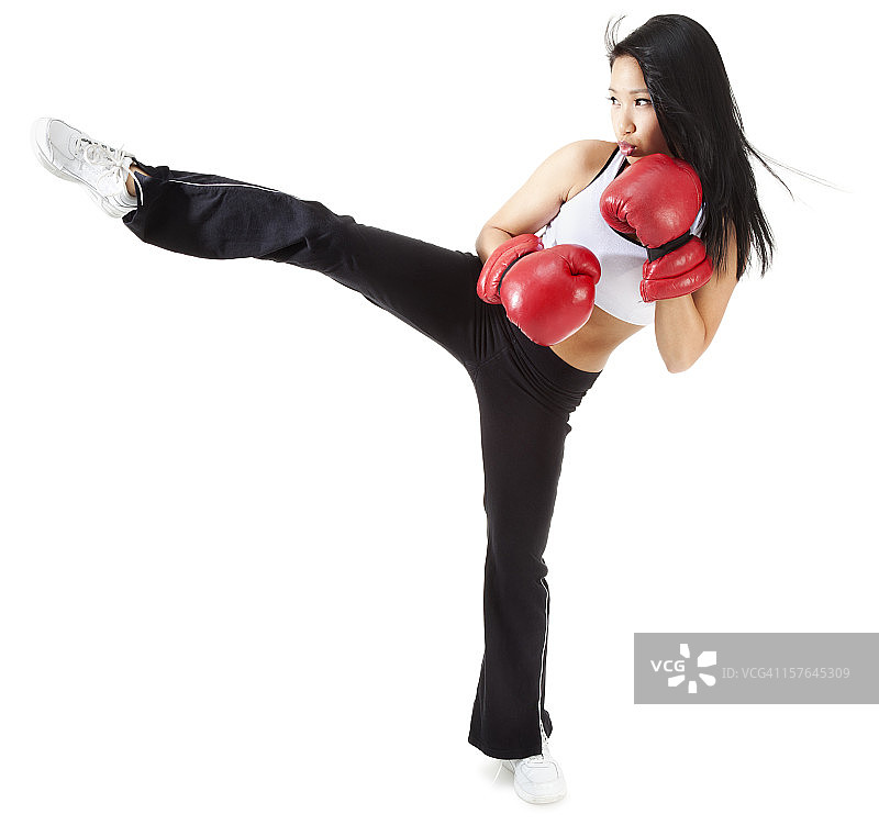 女拳击手图片素材