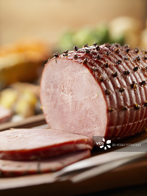 蜜汁火腿图片素材