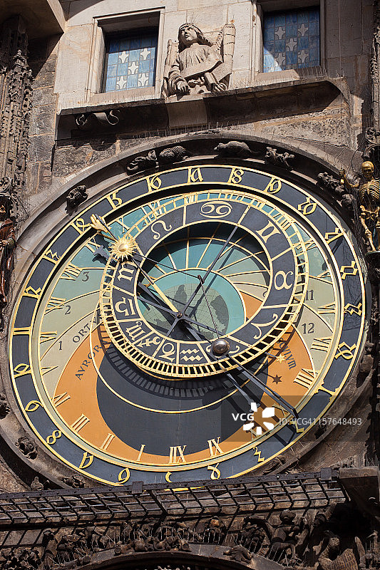 天文钟图片素材