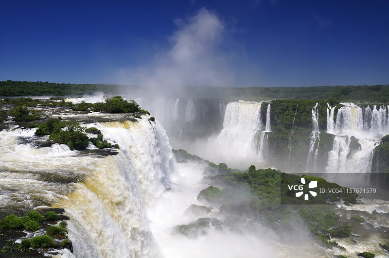 伊瓜苏瀑布图片素材