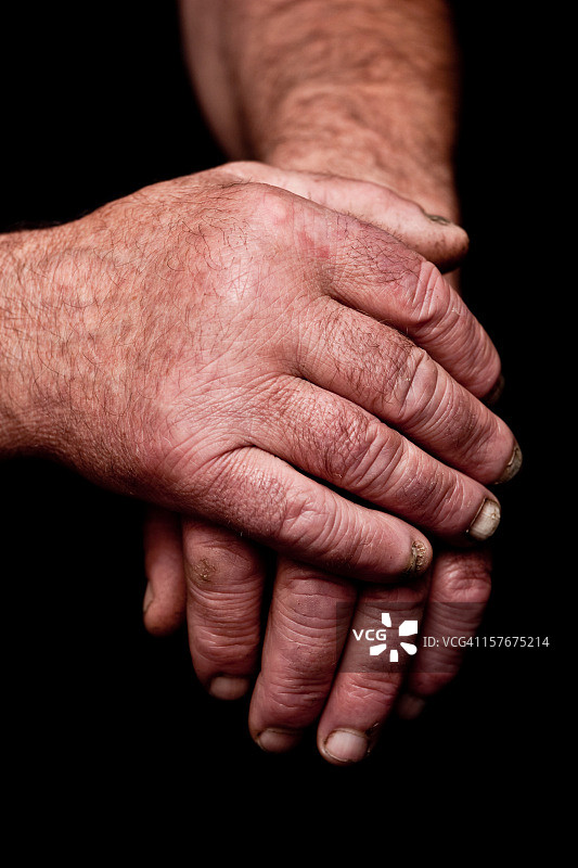 工人的双手图片素材