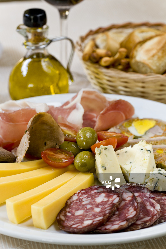 冷切肉拼盘图片素材