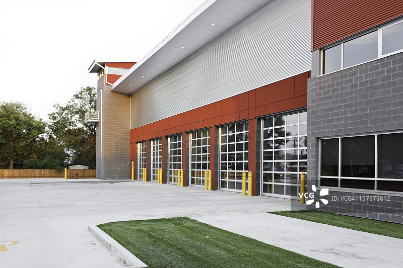 消防局大楼图片素材