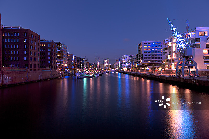 汉堡港口新城图片素材