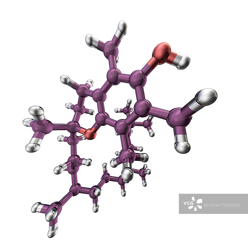 维生素E模型图片素材