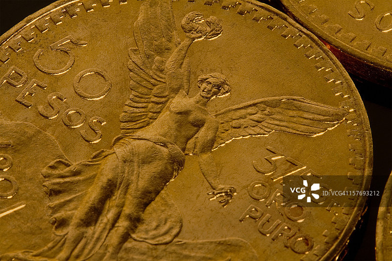 金币特写图片素材