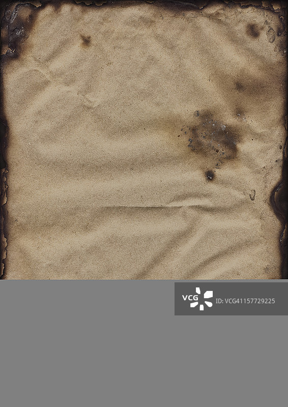 烧焦的纸张纹理图片素材