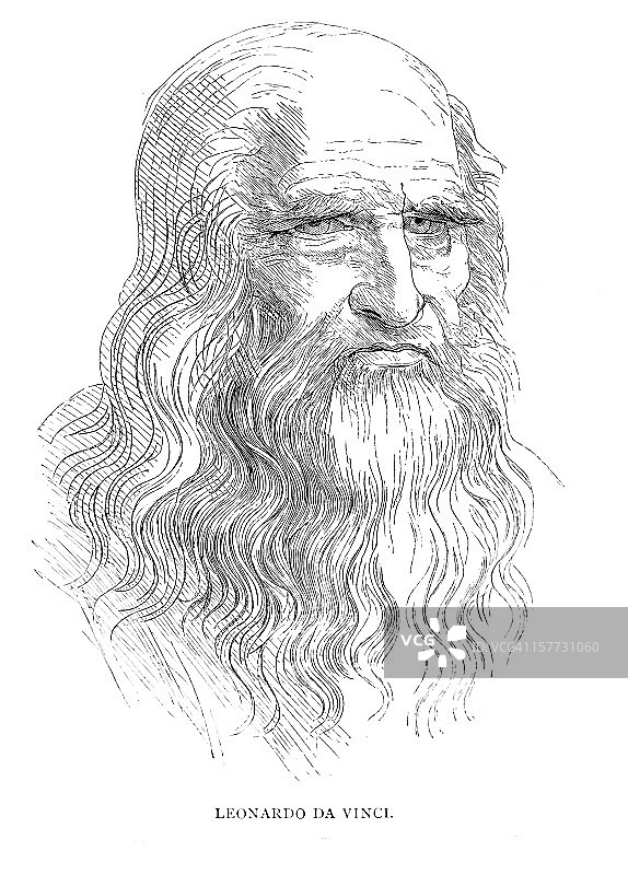 列奥纳多·达·芬奇图片素材
