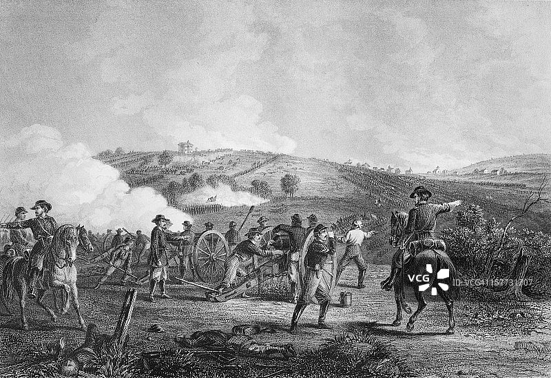 葛底斯堡战役图片素材
