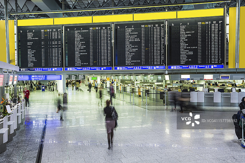 法兰克福机场（德国美因河畔法兰克福）图片素材