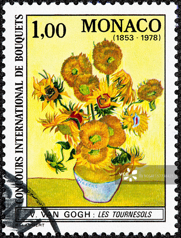 梵高的向日葵图片素材