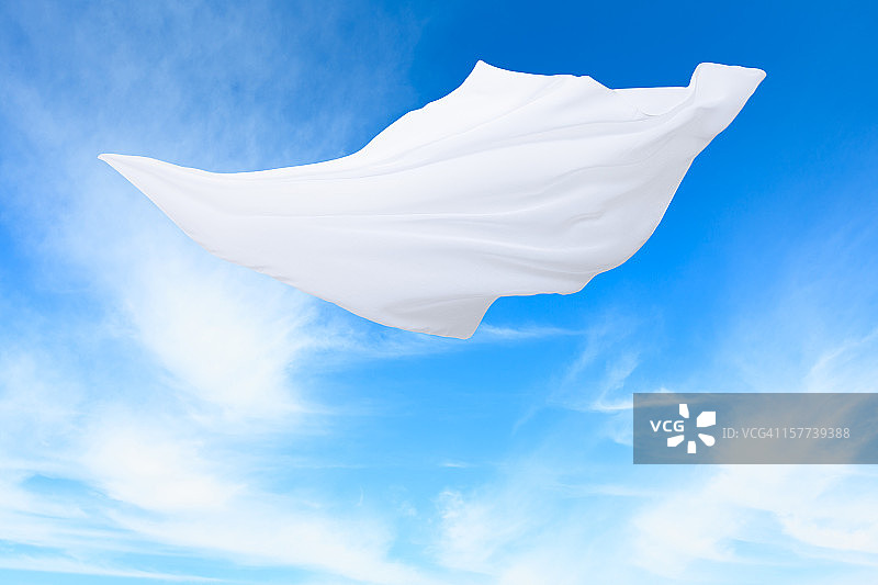 风中的围巾图片素材