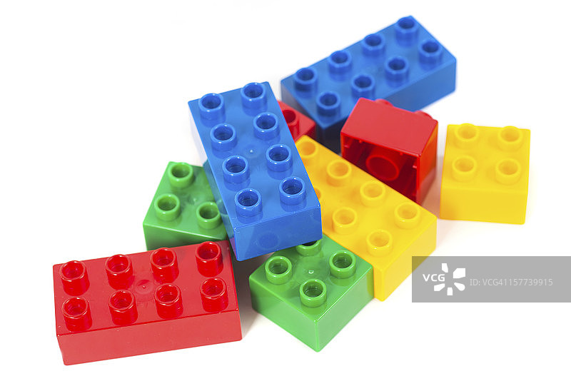 彩色积木玩具图片素材