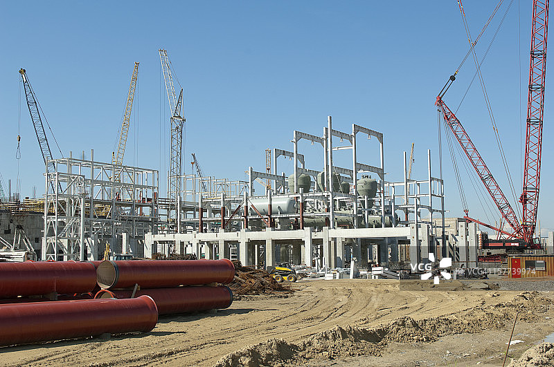 混凝土建筑工地图片素材