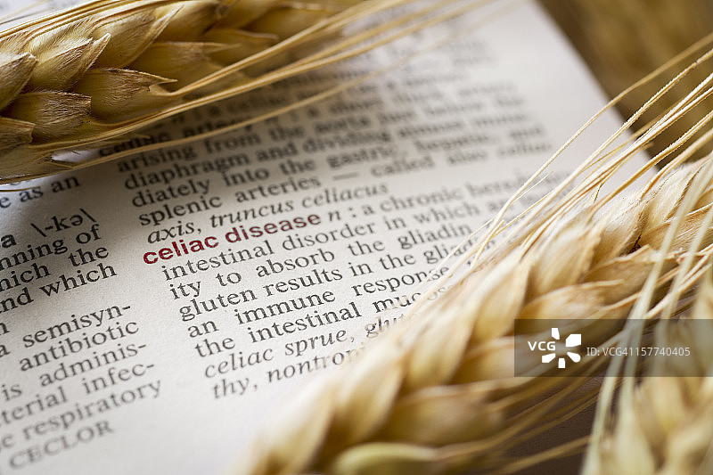 乳糜泻的定义图片素材