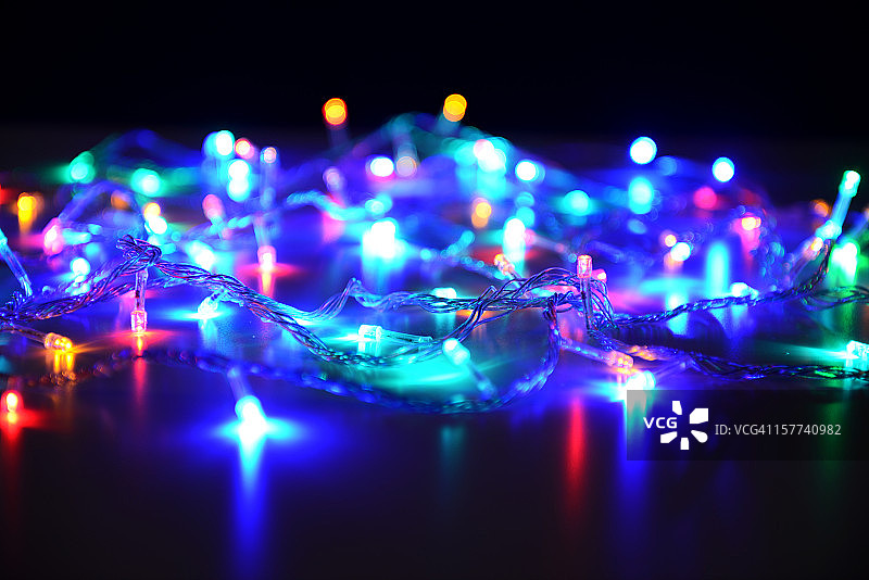 节日灯光图片素材