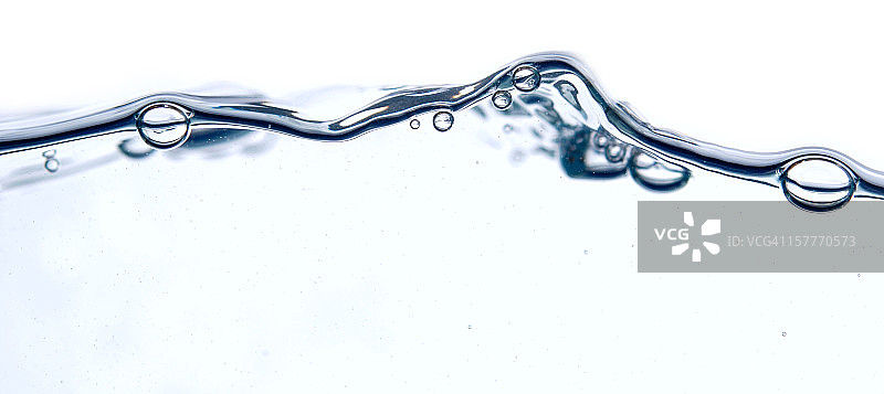 气泡在水中图片素材