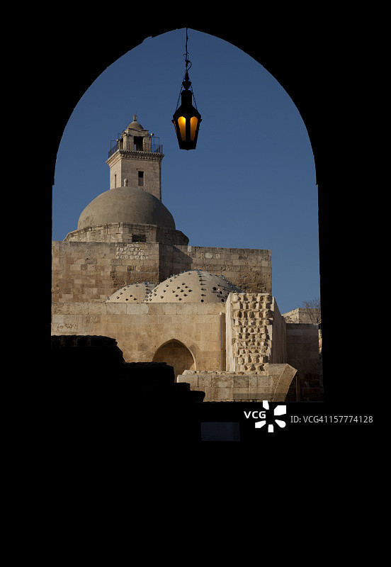 阿勒颇城堡大门图片素材