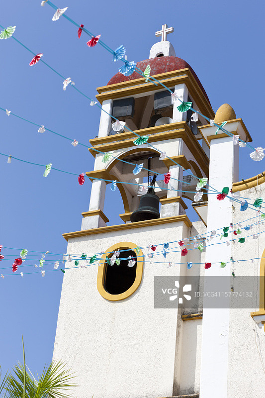墨西哥瓦哈卡州拉克鲁塞西塔瓜达卢佩圣母教区图片素材
