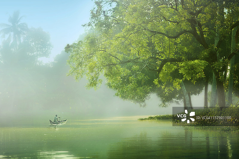 普莱西德湖图片素材