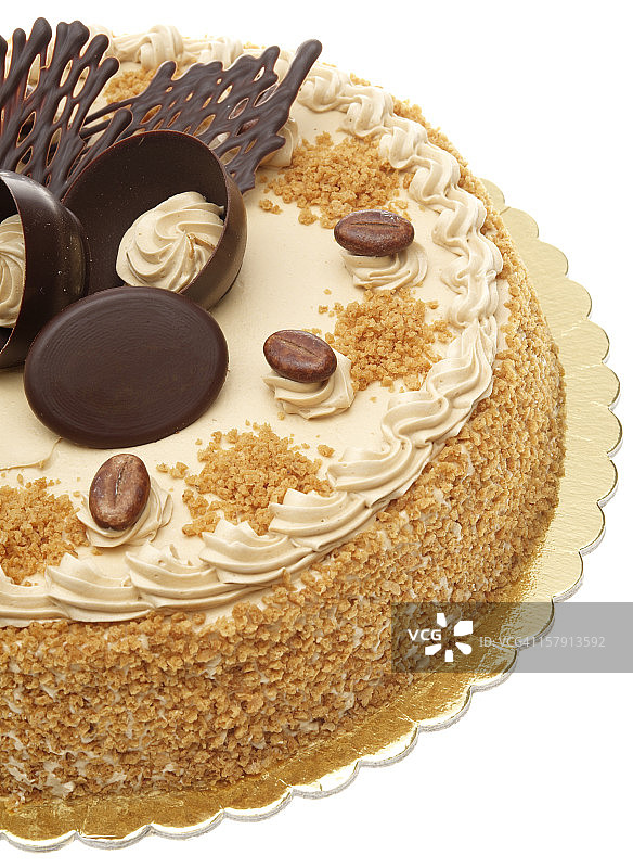 咖啡蛋糕图片素材