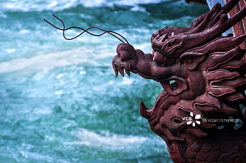 都江堰龙雕塑图片素材