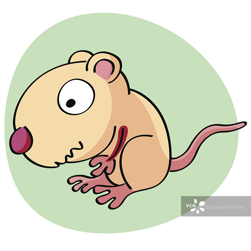 卡通河狸图片素材