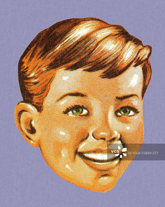 微笑的男孩图片素材