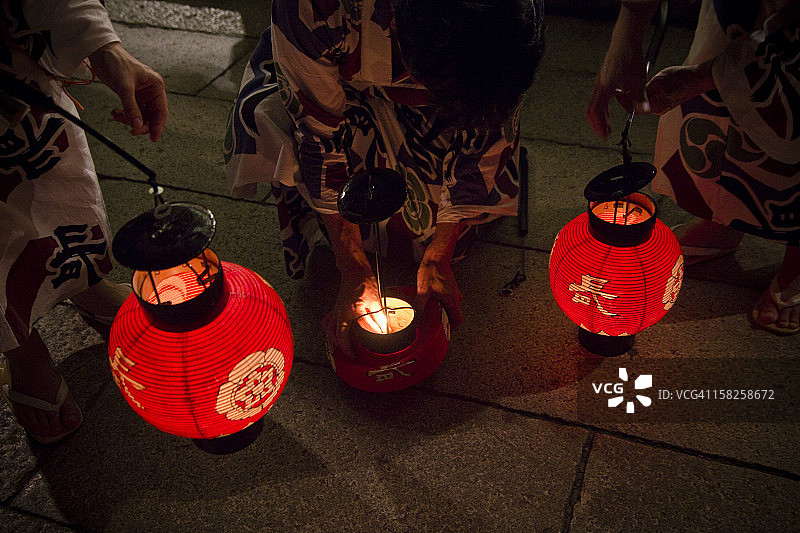 纸灯笼图片素材
