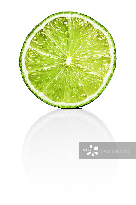 半个青柠图片素材