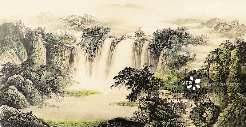 中国传统绘画图片素材