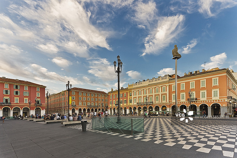 马塞纳广场景色图片素材