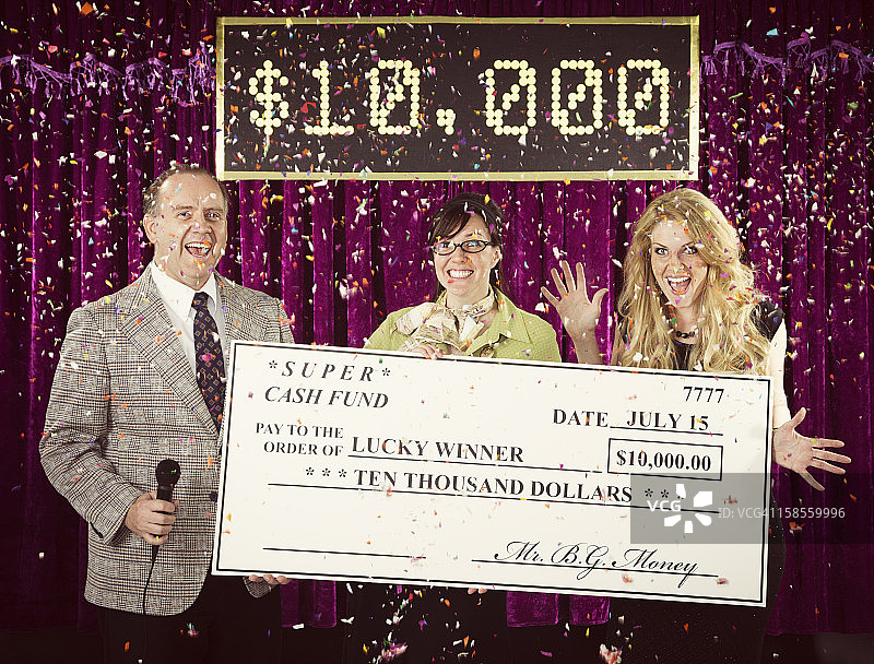 游戏节目获胜者图片素材