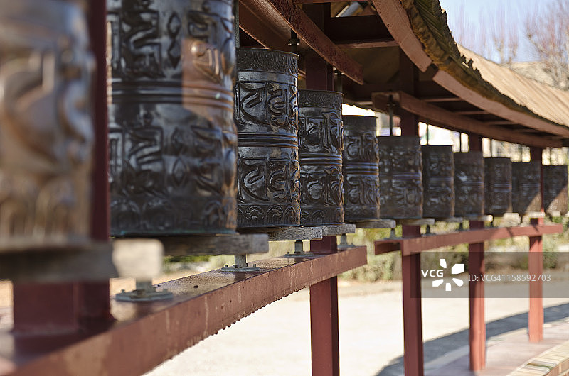 祈祷筒图片素材