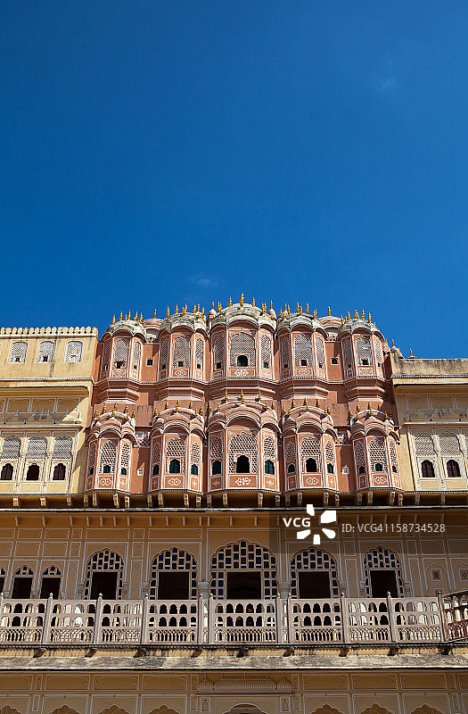 斋浦尔的哈瓦玛哈（风之宫）图片素材