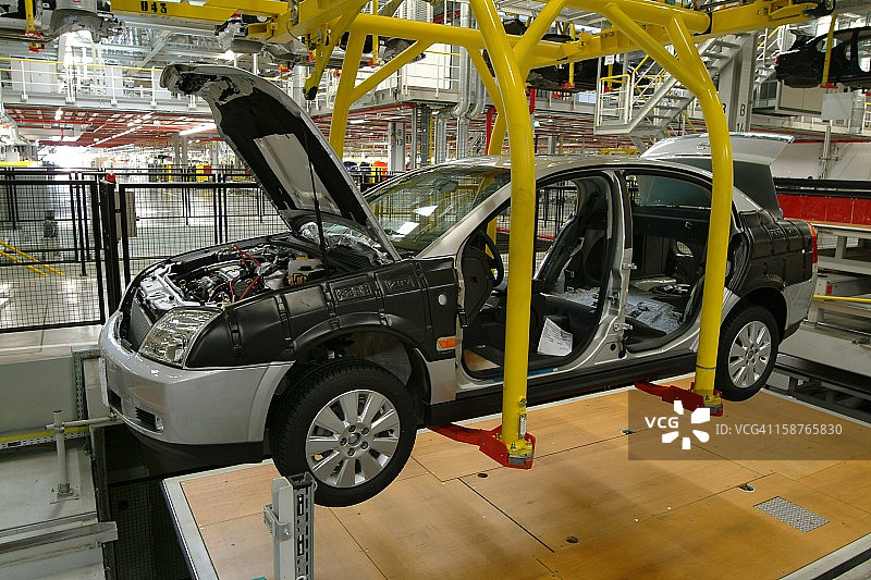 汽车生产工厂图片素材