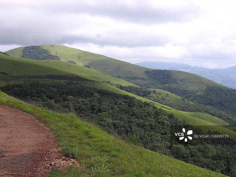 印度西南高地图片素材
