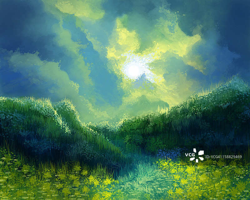 Reveille插画图片素材