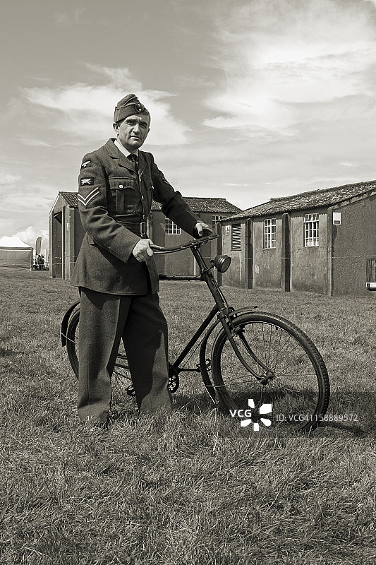 英国皇家空军地勤人员图片素材