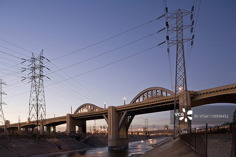 第六街大桥图片素材