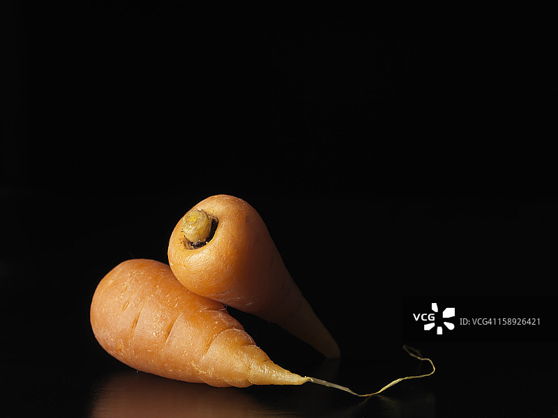 小胡萝卜特写图片素材