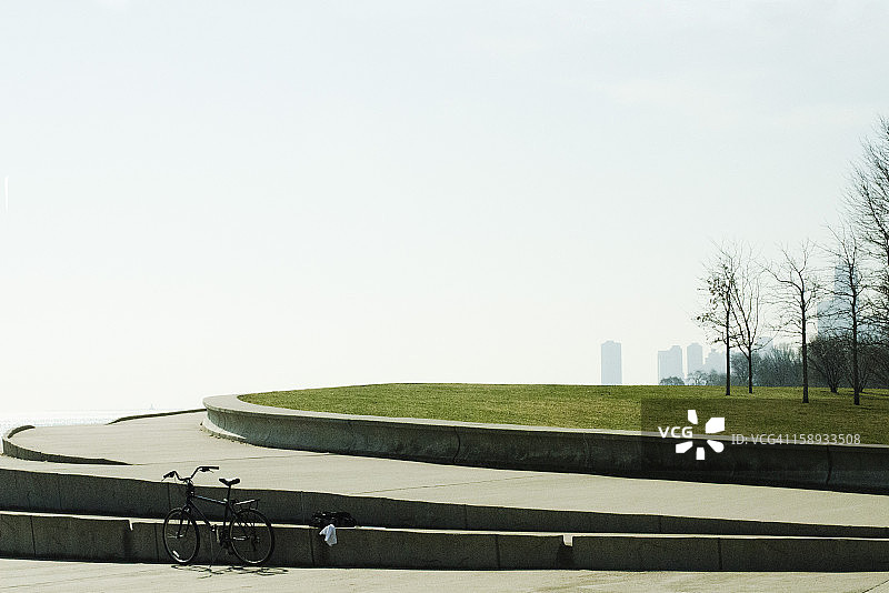 林肯公园的美国湖畔公园图片素材