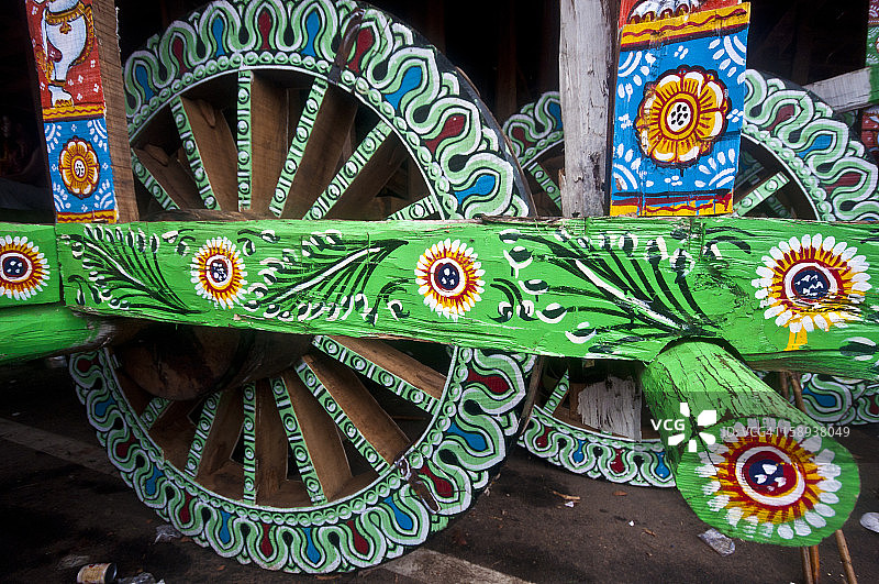 普里Rath Yatra节图片素材