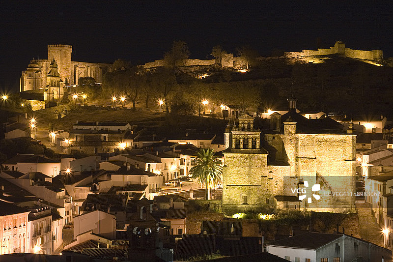 阿拉塞纳的夜晚图片素材