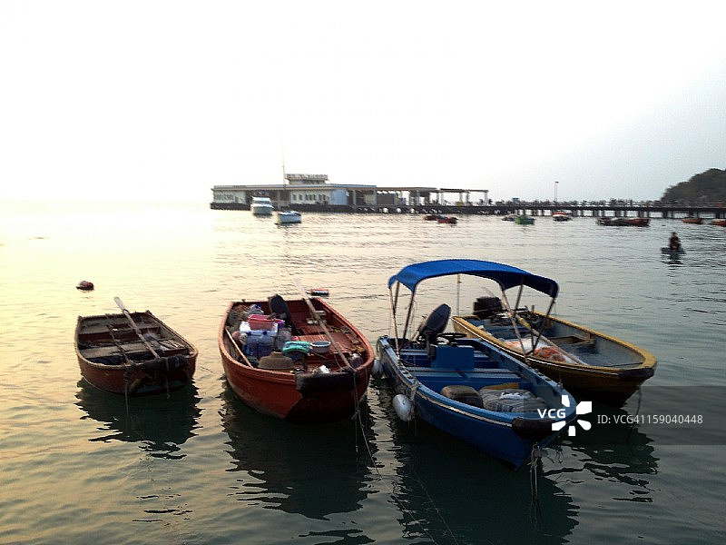 中国香港南丫岛的傍晚图片素材