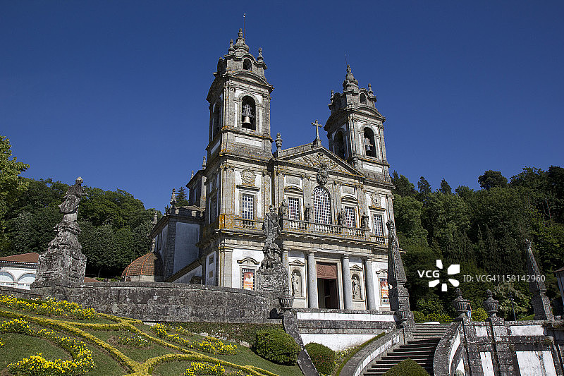Bom Jesus do Monte教堂图片素材